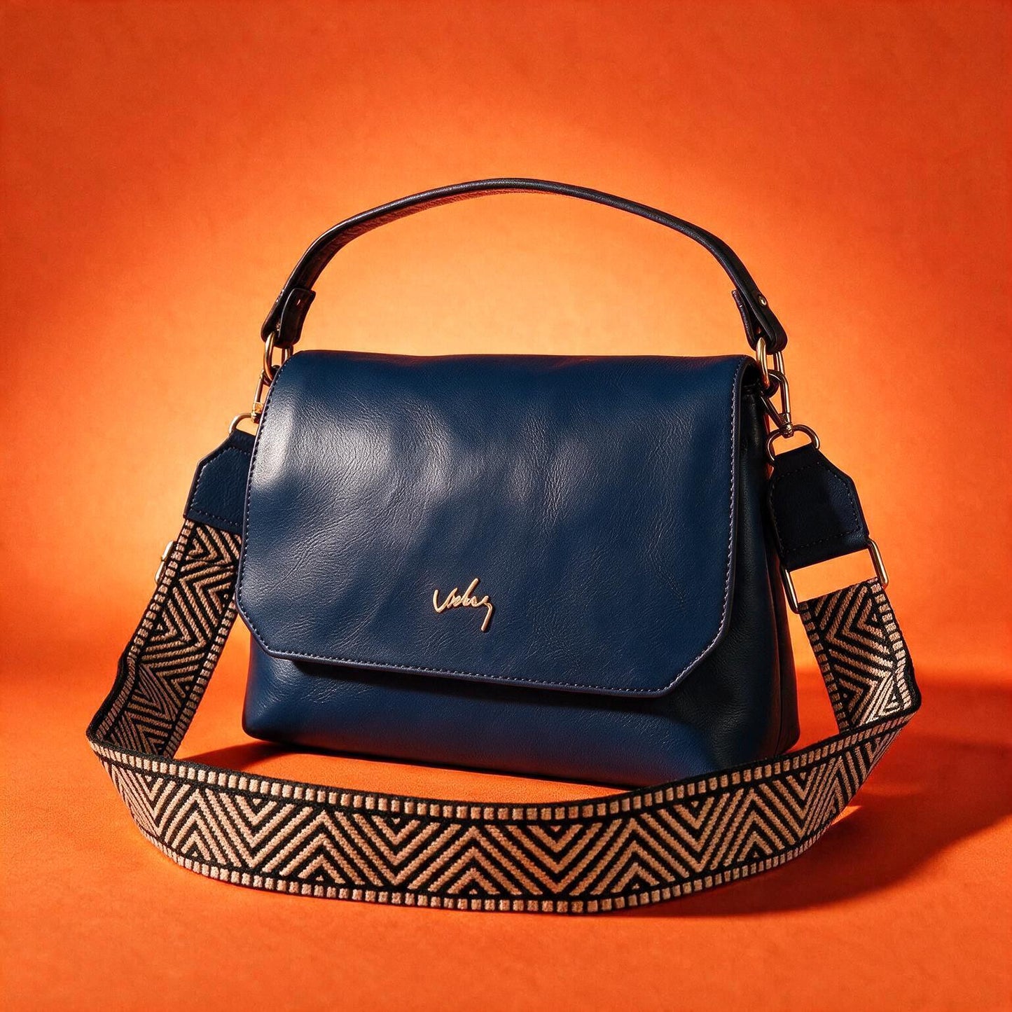 Nuevo Lanzamiento Vélez: Bolso de Cuero Con Correa Tejida - 50% de Descuento Solo Hoy🎁