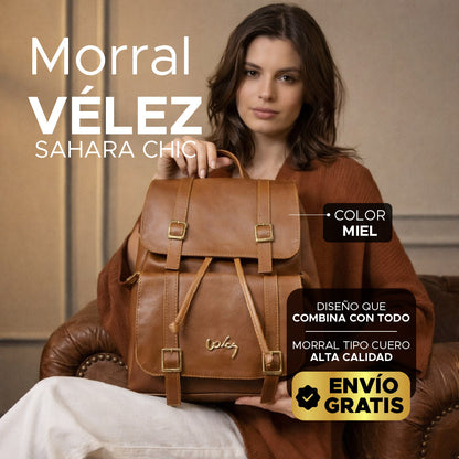 🌟 Morral Sahara Chic 👜✨Cuero vegano de alta calidad + Llévate un REGALO GRATIS