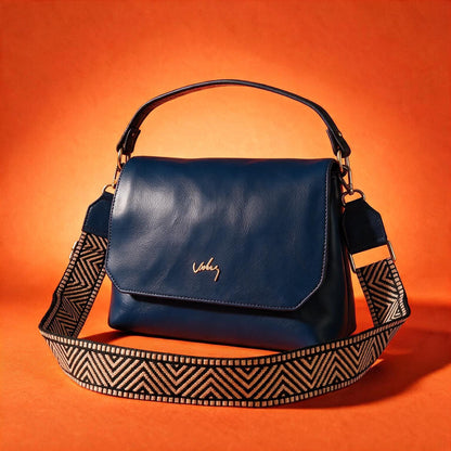 Nuevo Lanzamiento Vélez: Bolso de Cuero Con Correa Tejida - 50% de Descuento Solo Hoy🎁