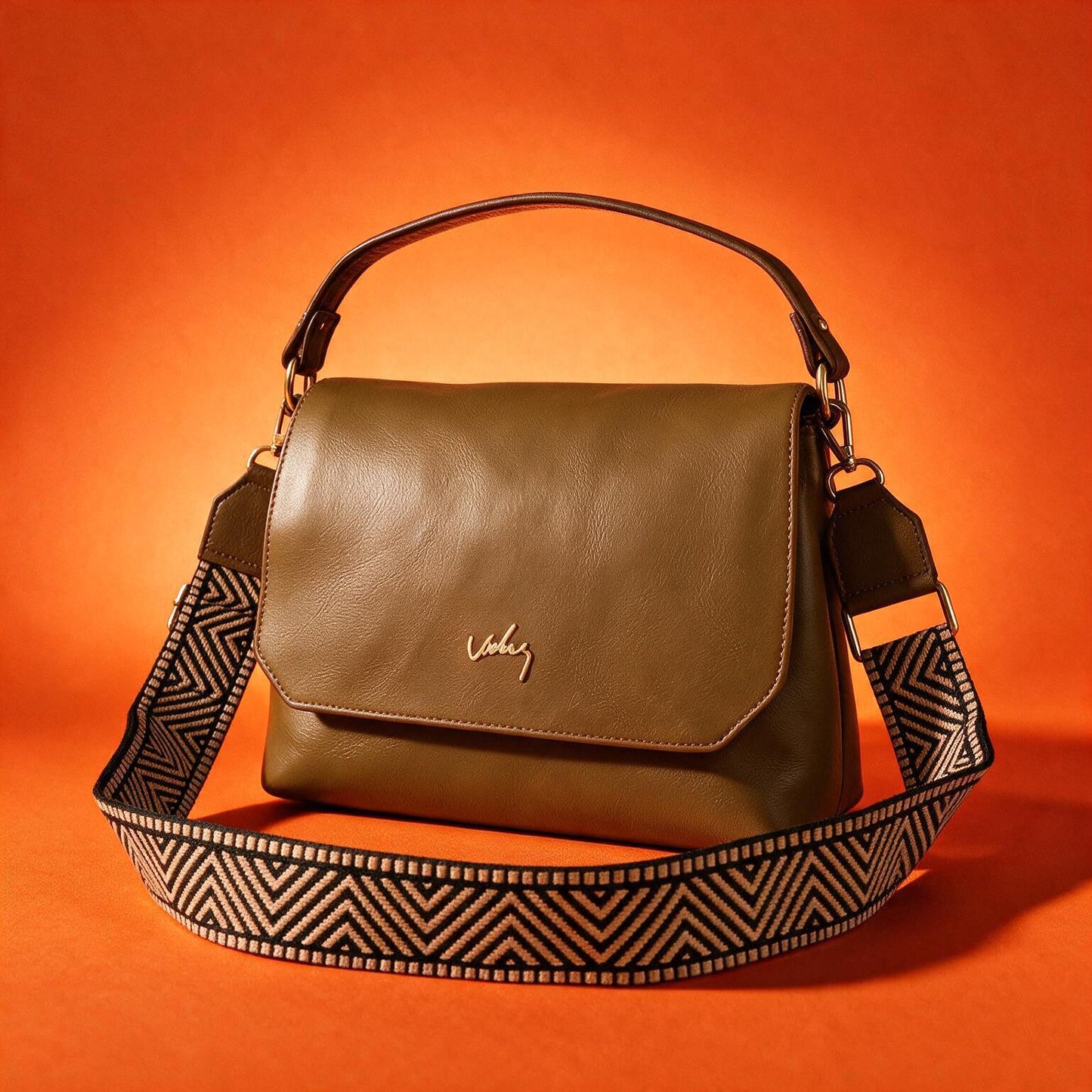 Nuevo Lanzamiento Vélez: Bolso de Cuero Con Correa Tejida - 50% de Descuento Solo Hoy🎁